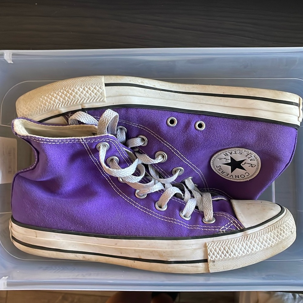 Converse Women's Purple High-Top Sneakers